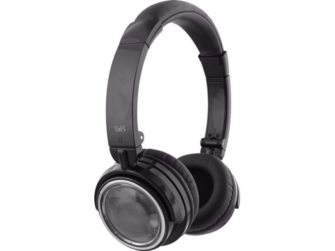 Auriculares Bluetooth TNB Shine (On Ear - Micrófono - Negro)