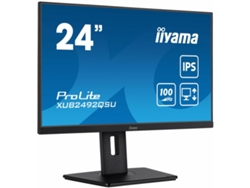 Monitor IIYAMA XUB2492QSU-B1 (Negro - Flicker free - 23,8" - Wide Quad HD - 1 ms)
