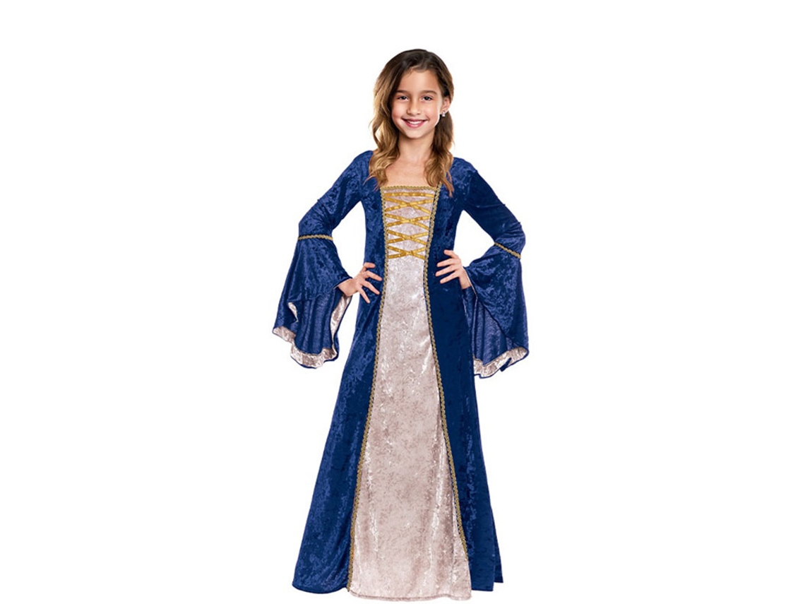 Disfraz de Dama Medieval para niña