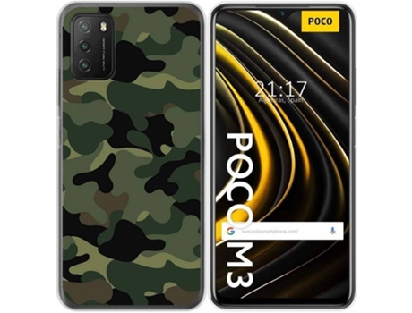 Carcasa Xiaomi Redmi 9T TUMUNDOSMARTPHONE Camuflaje Multicolor