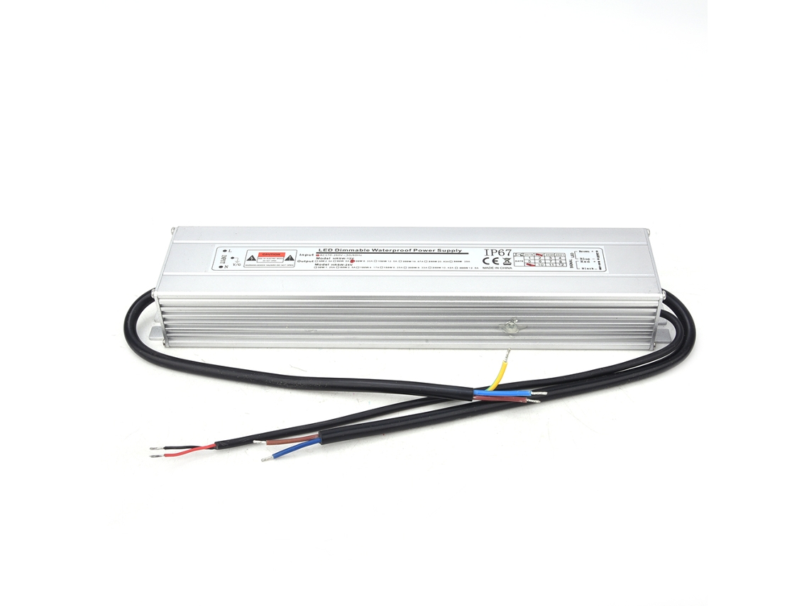 Fuente De Alimentación Led Regulable 2 En 1, Ip67, Resistente Al Agua, Ac170~260v, 12v, 100w, 8.33a