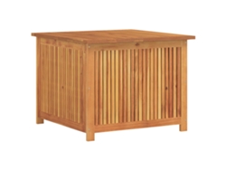 Caja de almacenamiento para jardín de acacia maciza MAISON EXCLUSIVE (75x75x58 cm)
