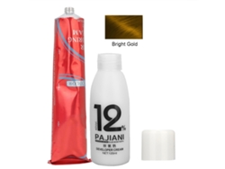 Crema Temporal De Tinte Para Cabello Unisex Diy 100ml Con Leche Dioxígeno 120ml Para Salón De Belleza