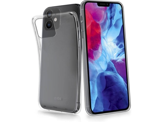 Funda iPhone 12 Mini SBS Skinny Transparente