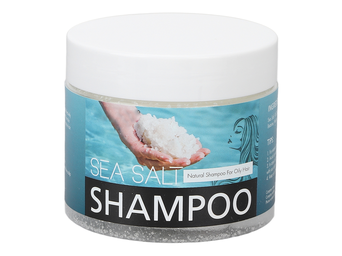 Champú de sal marina (limpieza profunda, control de grasa)
