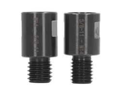 2 Adaptadores De Conversión Roscados De 5/8 Pulg. A M14 Y De M14 A 5/8 Pulg. Para Fresa Y Macho De Roscar.