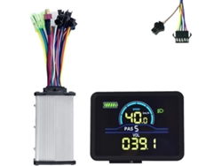 Controlador De Onda Sinusoidal P5c Con Pantalla Lcd Para Bicicleta Eléctrica, 24v 60v + 36v/48v 350w