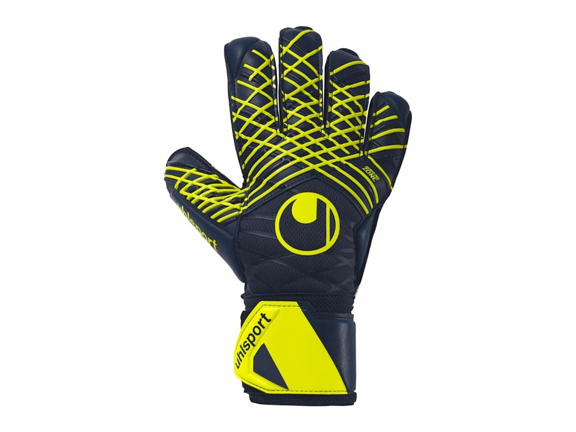Guantes de portero Uhlsport Prediction Soft (azul, talla 10, unisex, adultos)