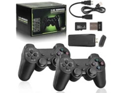 Consola de juegos retro, consola plug and play, juego de arcade retro, consola inalámbrica con más de 20.000 juegos integrados. GOKOCO