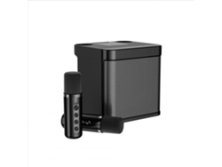 Altavoz Bluetooth STELASPLEN de 100 W con micrófono, portátil, para reuniones al aire libre, LED RGB, USB