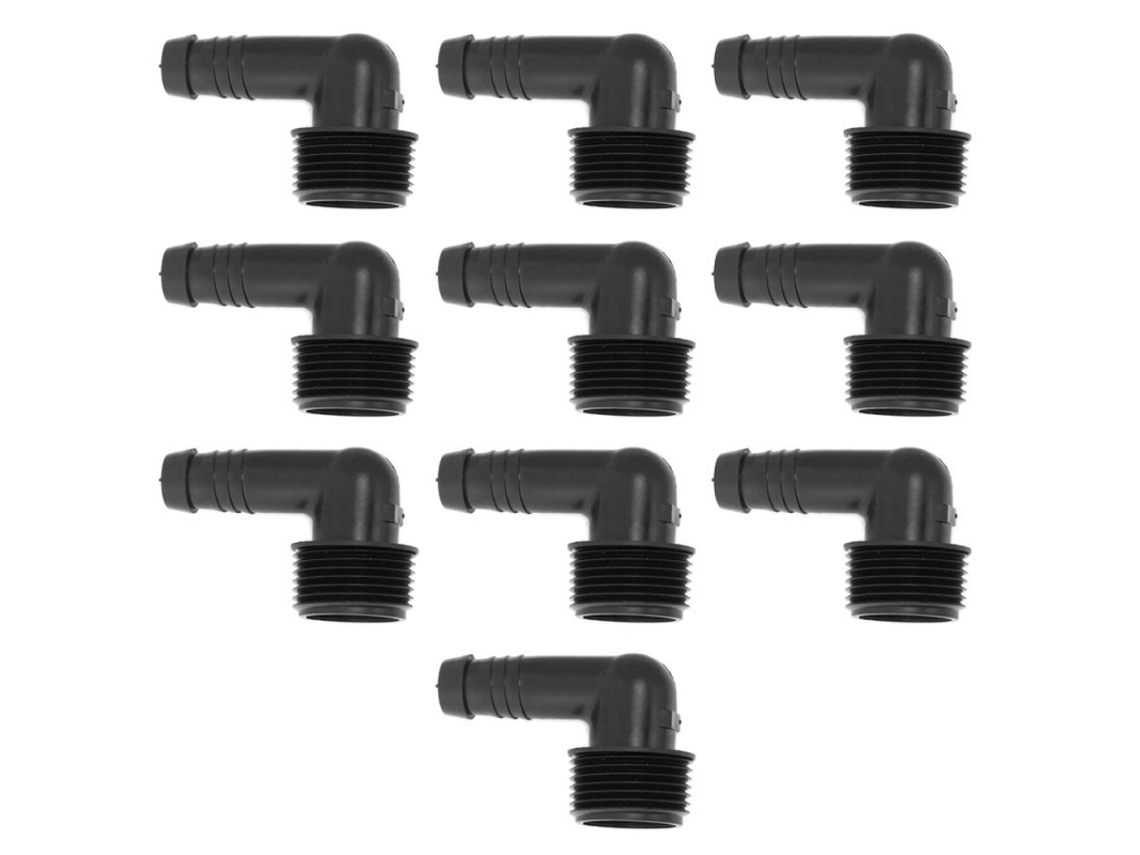 Codo adaptador 16mm a 1/2 (Pack x 10) Oferta exclusiva