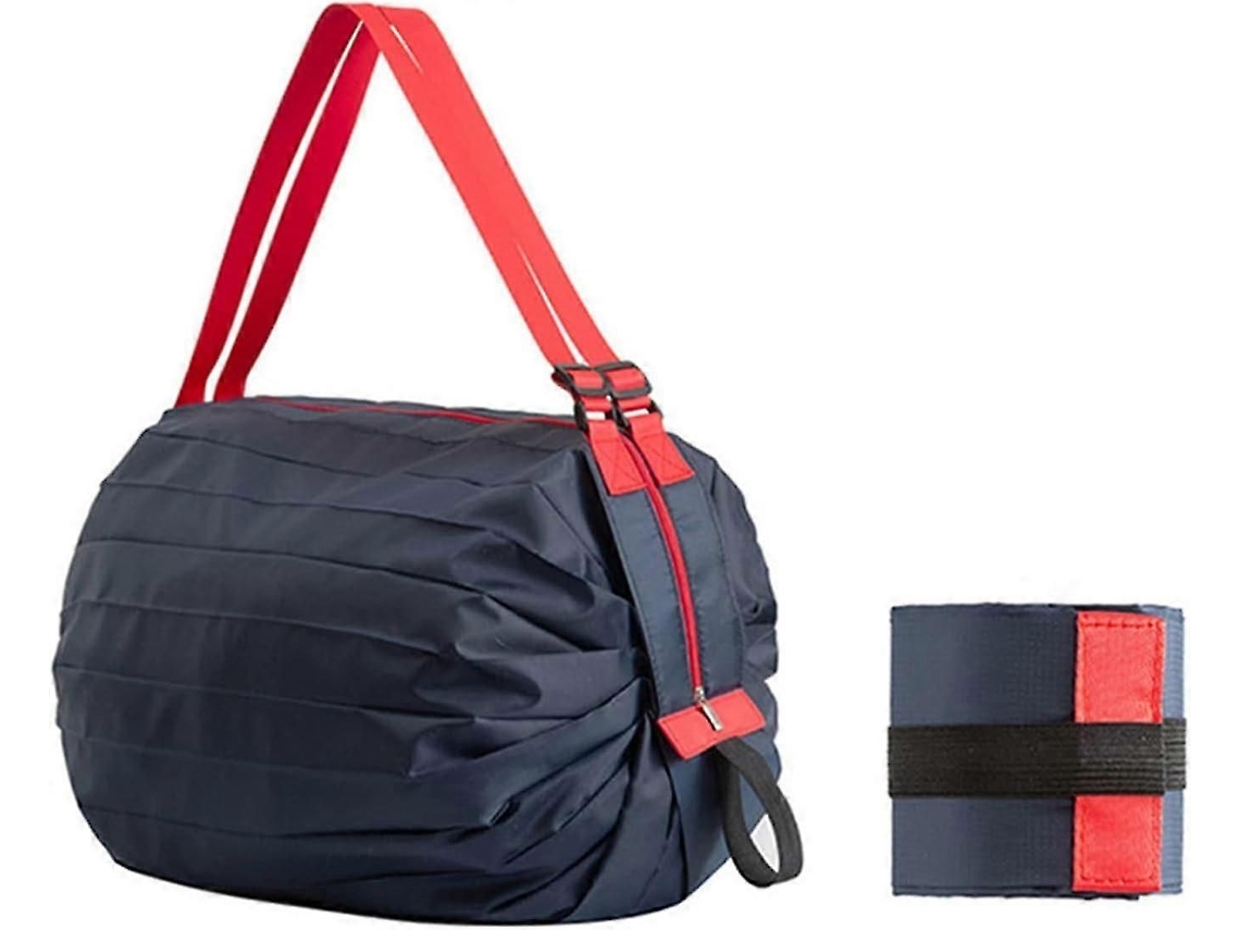 Bolsa de la compra plegable y portátil, de gran capacidad, multiusos, para guardar objetos, ideal para deportes y viajes. GOKOCO