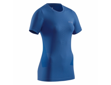 Camiseta Interior de Mujer para Deporte CEP COMPRESSION Frío Azul (S)