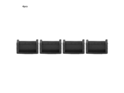 4 Piezas Amortiguador De Choque Para Generador Diesel Pequeño 170f 178f 186f Almohadilla De Buffer Negro