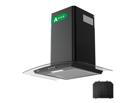 Campana de Pared CIARRA 506BK60 (650m3/h - 60 cm - Negro)