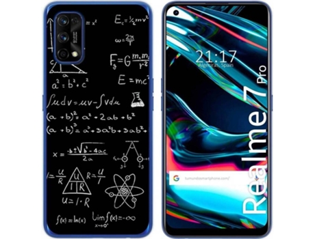 Carcasa Realme 7 Pro TUMUNDOSMARTPHONE Formulas Multicolor