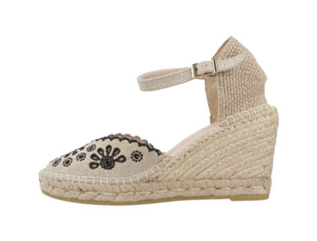 Zapatos de Mujer MACARENA Tecido Beige (39)