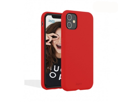 Funda Magsafe para iPhone 15 Pro Max JAYM Premium Rojo