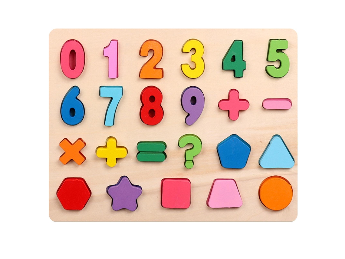 Dan26-puzzles De Letras Y Números De Madera Para Niños Juguetes Educativos Abc Aprendizaje Regalos Para Niños Y Niñas