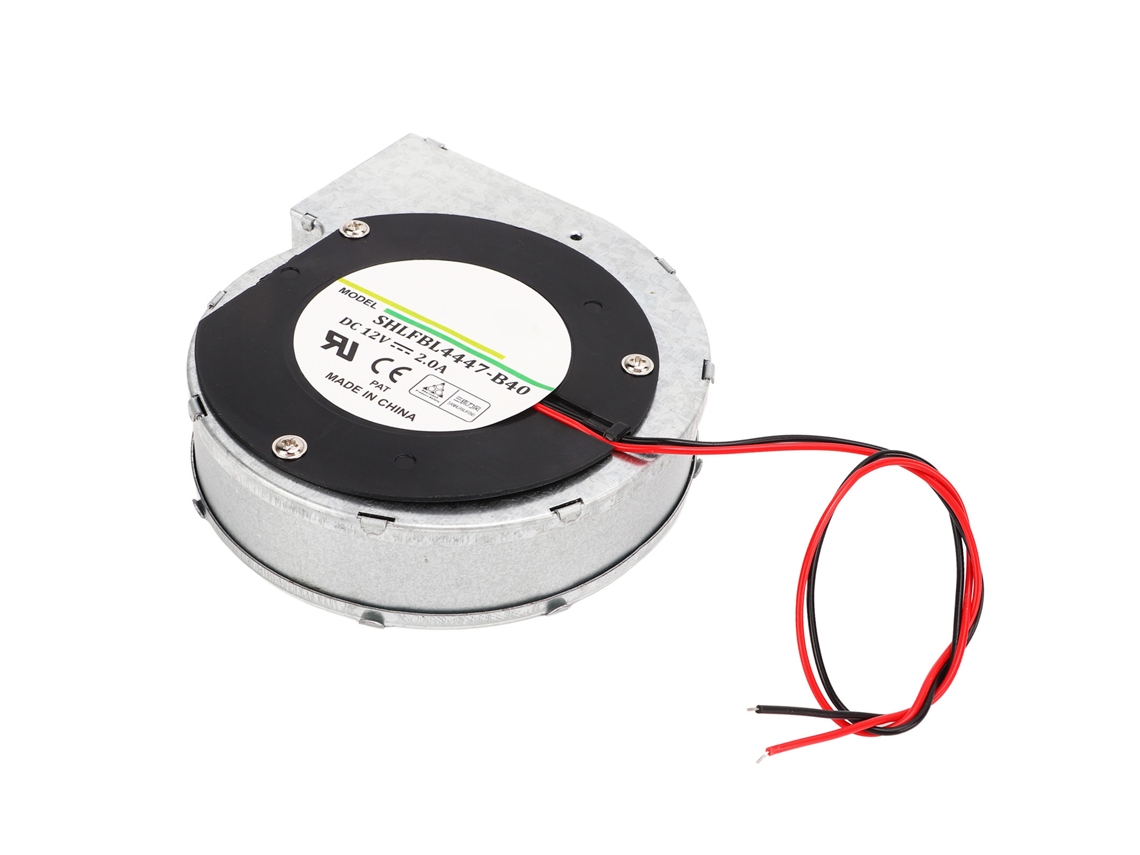 Ventilador Centrífugo Brushless 12v 2a 62.49cfm Resistente A Altas Temperaturas Para Centros De Datos