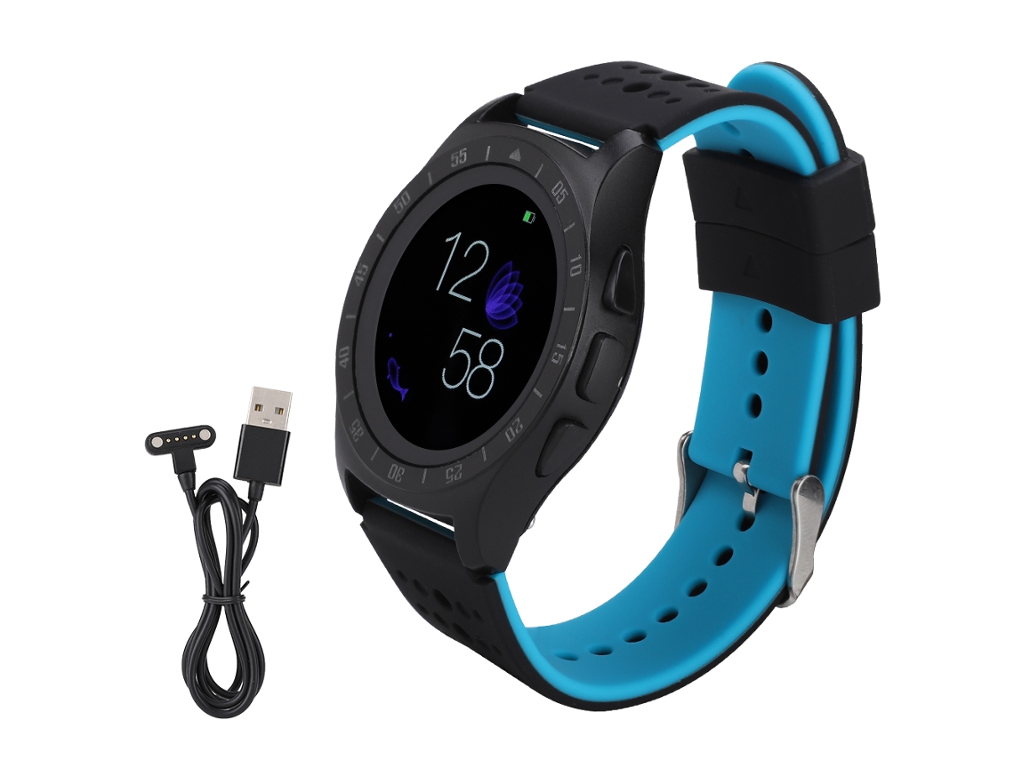 Pulsera Inteligente Con Pantalla Táctil, Monitor De Frecuencia Cardíaca, Resistente Al Agua Y Funciones De Fitness.