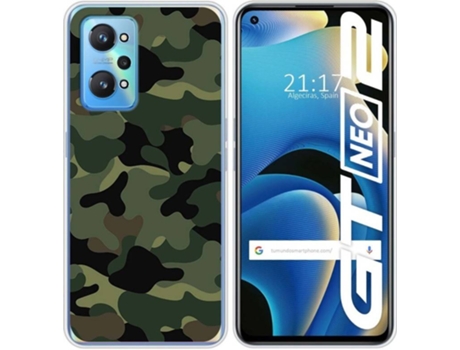 Carcasa Realme GT NEO 2 5G TUMUNDOSMARTPHONE Camuflaje Multicolor
