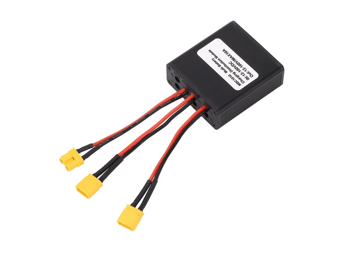 2026-convertidor De Descarga De Baterías Dobles Para Bicicleta Eléctrica 12v A 100v 10a Módulo Paralelo Adaptador De Baterías Duales