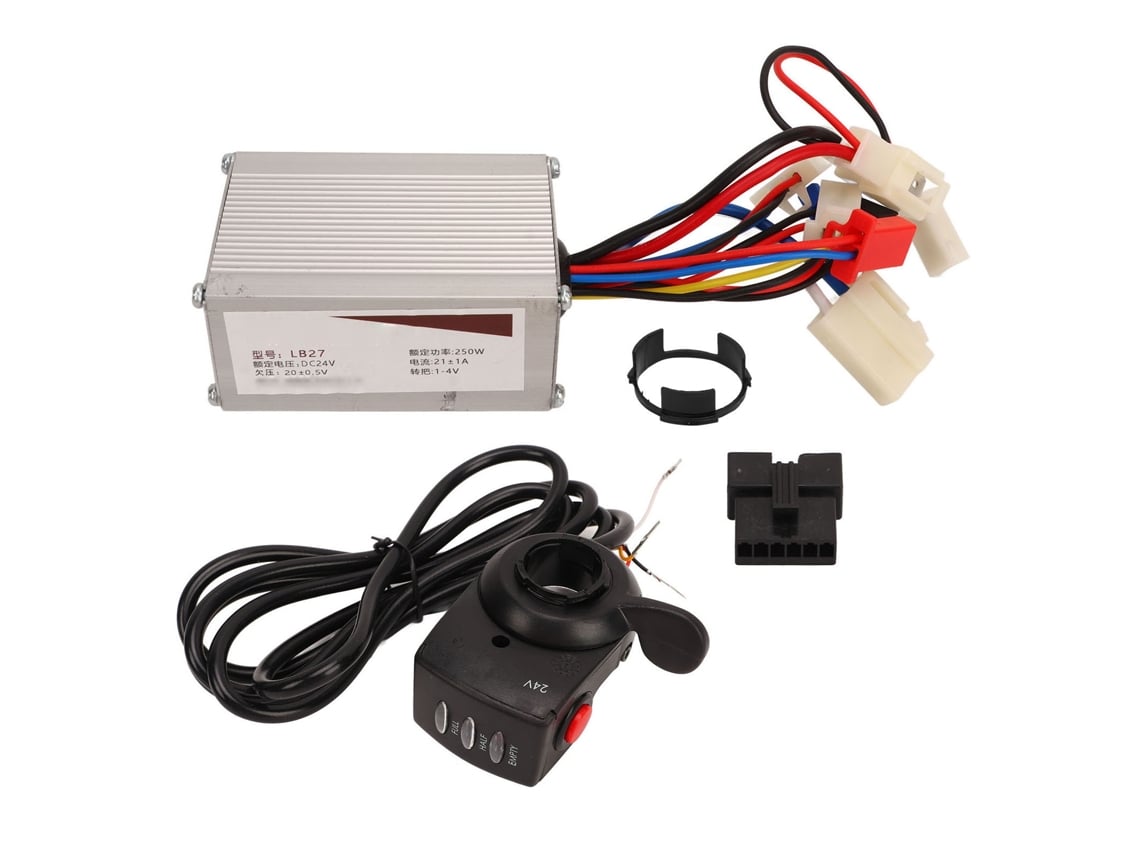 2026-controlador De Bicicleta Eléctrica Con Mando De Pulgar 24v 250w Para Patinete Eléctrico Motor Dc