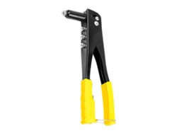 Kit De Remachadoras Manuales De Alta Resistencia Para Una Sola Mano Con 4 Puntas Intercambiables Para Metal, Automoción Y Ferrocarriles - Amarillo