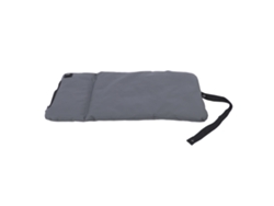 Almohadilla térmica de cuero de 3 niveles, portátil, USB, para coche y hogar, color gris