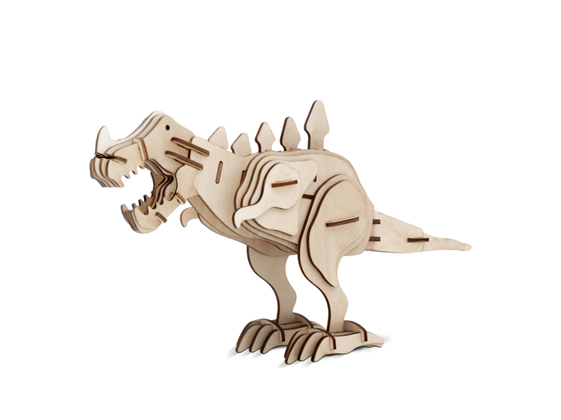 Puzzle 3D Nadera Tyrannosaurus Rex 67 piezas. 34,5x10x18,5 cm. DAM
