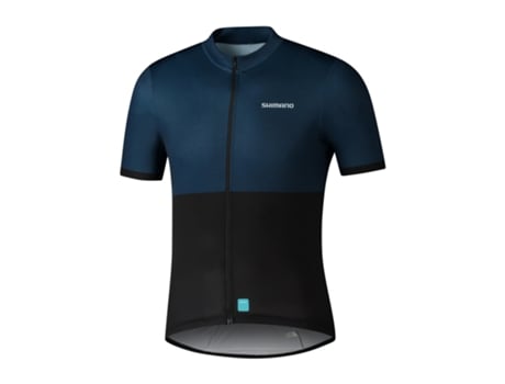 Camiseta de Mujer para Cicling SHIMANO Multicolor Poliéster Azul (M)