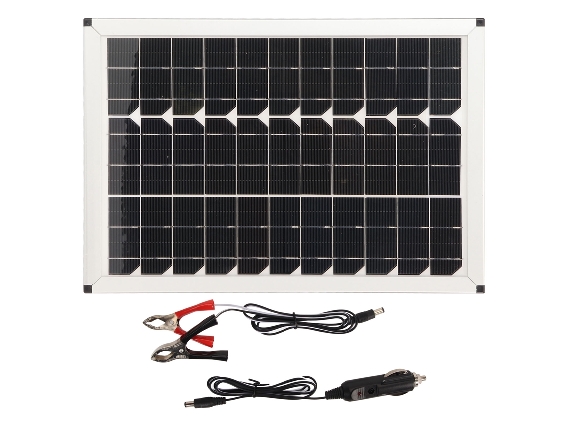 Kit De Panel Solar De 100 W Con Cargador De Batería Usb De 12 V Para Motocicleta, Barco, Autocaravana Y Uso Náutico.