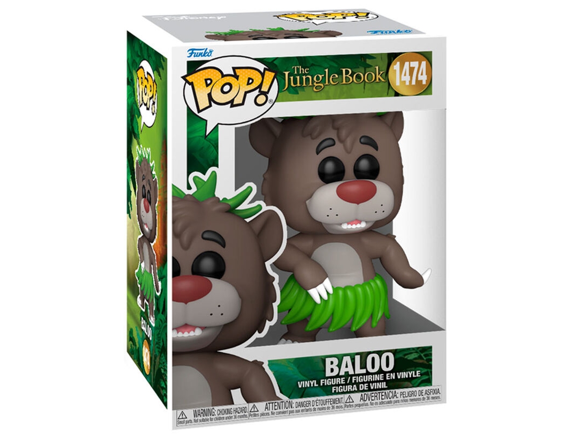 Figura Pop Disney El Libro de la Selva Baloo B.active