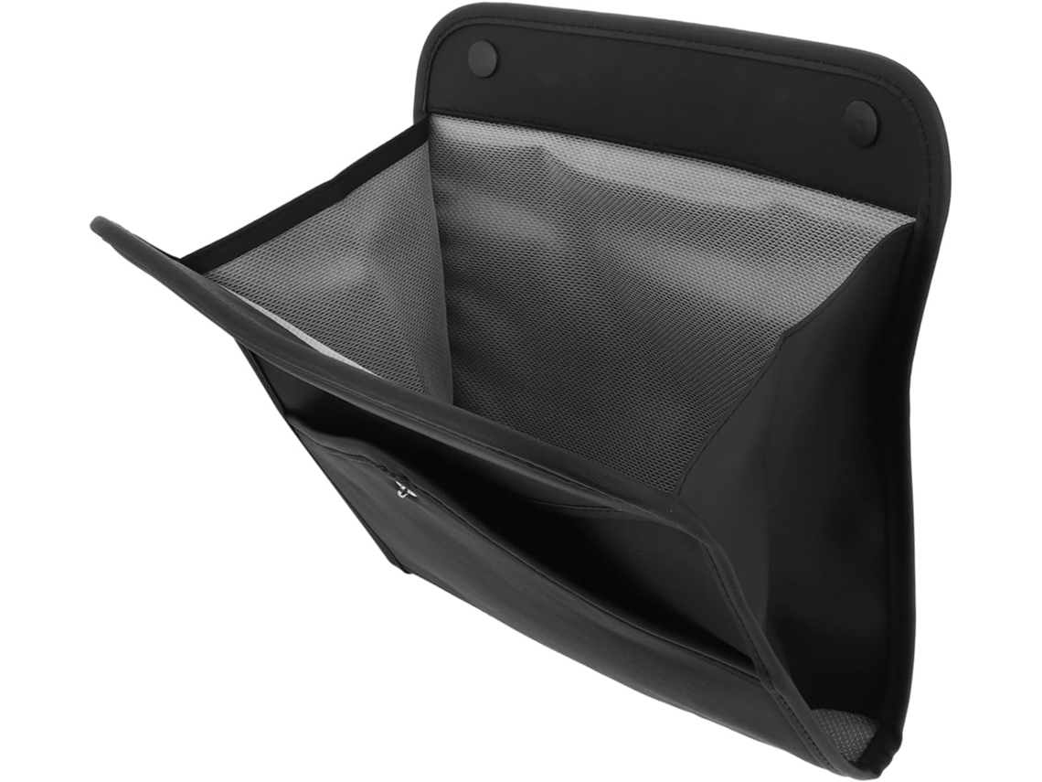 Bolsa De Almacenamiento Para El Asiento Trasero, Organizador Colgante Para Cubo De Basura De Coche De Pu, Residuos De Viaje