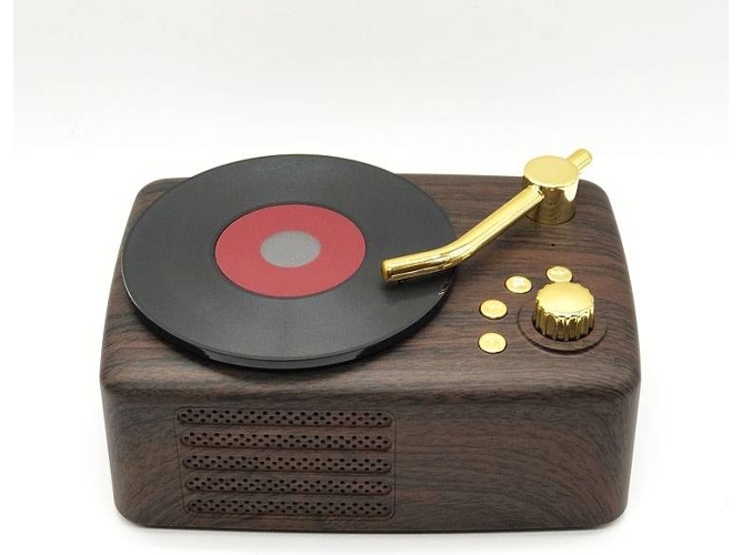 Altavoz Bluetooth Retro (160x110x75mm)
