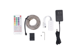 Kit De Tira Led Rgb De 16 Cores Con Control Remoto Para Impresora 3d Bambu P1p P1s 24v