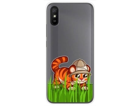 Carcasa Xiaomi Redmi 9A / 9AT TUMUNDOSMARTPHONE Dibujos Transparente Multicolor