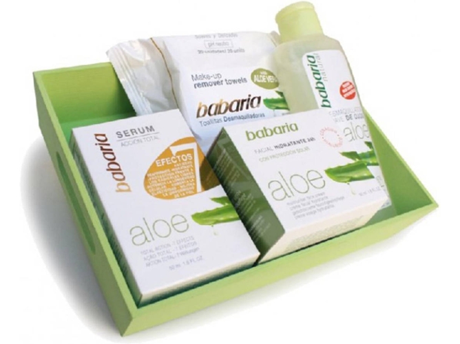 Cofre Rostro BABARIA Aloe Vera (50 ml)