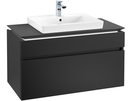 Villeroy &amp Boch Legato Vanity unit B604 1000x550x500mm centro lavabo iluminación LED