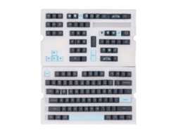 Baoj-2026conjunto De Teclas Pbt Para Teclado Mekânico 128 Teclas Cores Contrastantes Para Acessórios De Gaming Diy Substituição Cometas