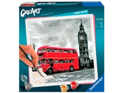 Juego Creativo RAVENSBURGER Creart Serie Trend Cuadrados-Londres (Edad Mínima Recomendada: 12 años)