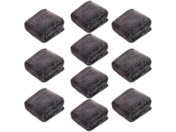 Toallas de peluquería (paquete de 10) de secado rápido para cabello, manos y rostro. Para usar en casa, salón, spa y barbería. Rosewell.