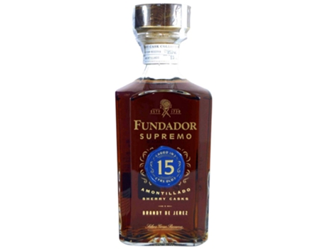 Coñac PEDRO DOMECQ FUNDADOR Pedro Domecq Fundador Supremo Xerez 15 Anos (0.7 L - 1 unidad)