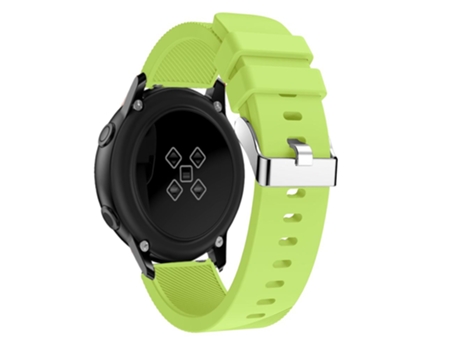 Correa de Silicona 20mm textura de sarga para Samsung Galaxy Watch Active SM-R500 - pista