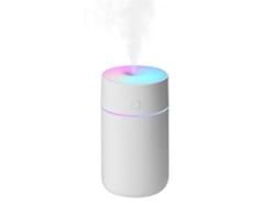 Mini Humidificador Portátil - Humidificador De Escritorio Personal Pequeño Recargable De Vapor Frío Con Ajuste (blanco)