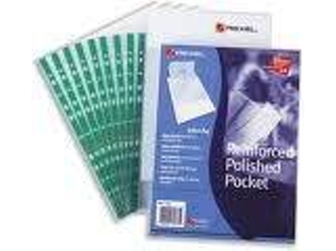 Protectores de Hojas REXEL Reinforced Top Opening A4 Transparente
