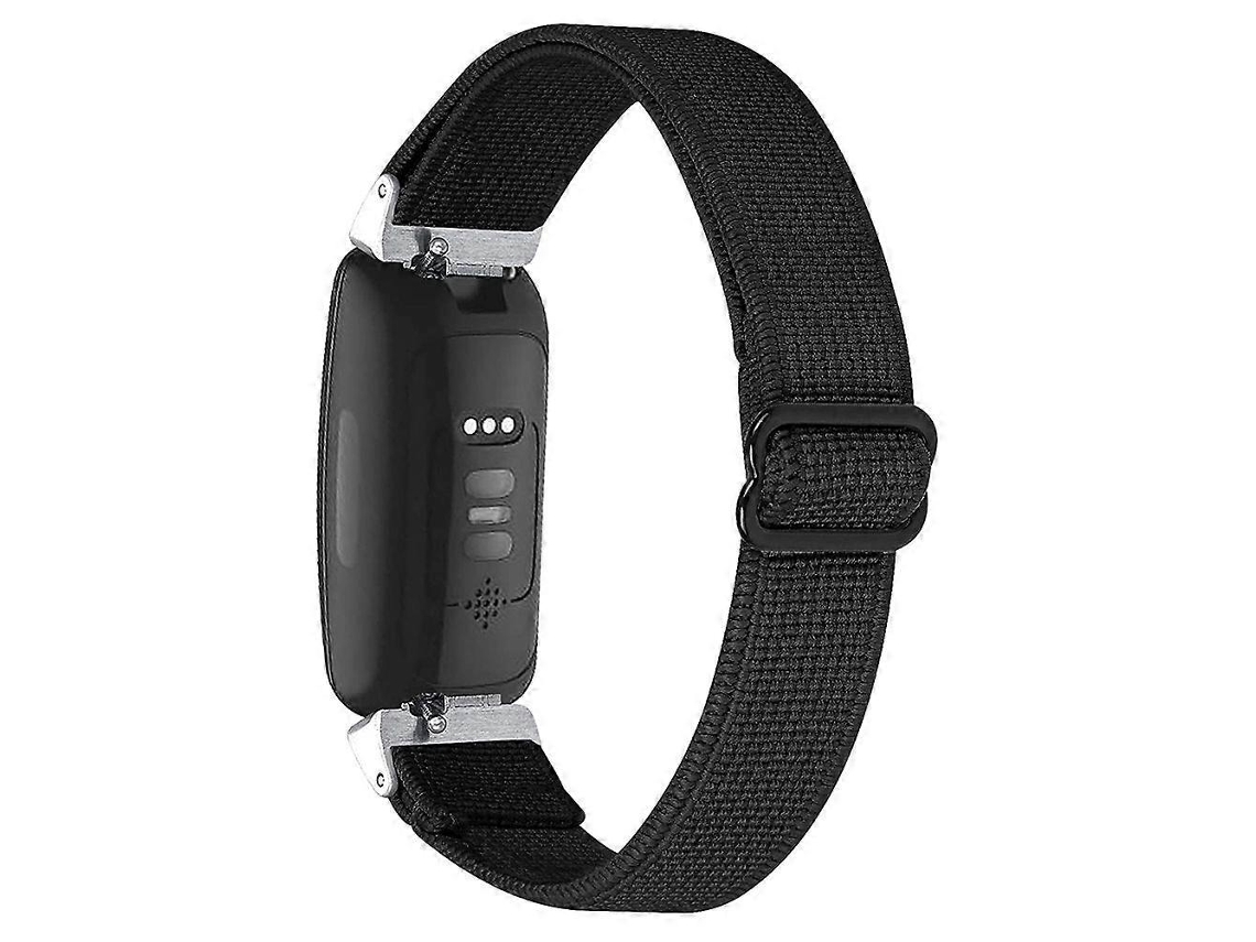 Correas de reloj inteligente para 2 personas, correas de repuesto elásticas suaves y ajustables para bicicleta eléctrica Ly (negras)