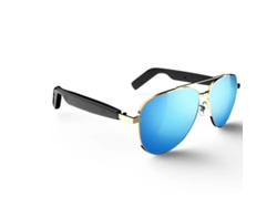 Gafas Inteligentes Klack Aviator Con Bluetooth – Gafas De Sol Con Audio, Micrófono, Asistente De Voz Y Protección Uv | Ipx4 | 6-7h De Música