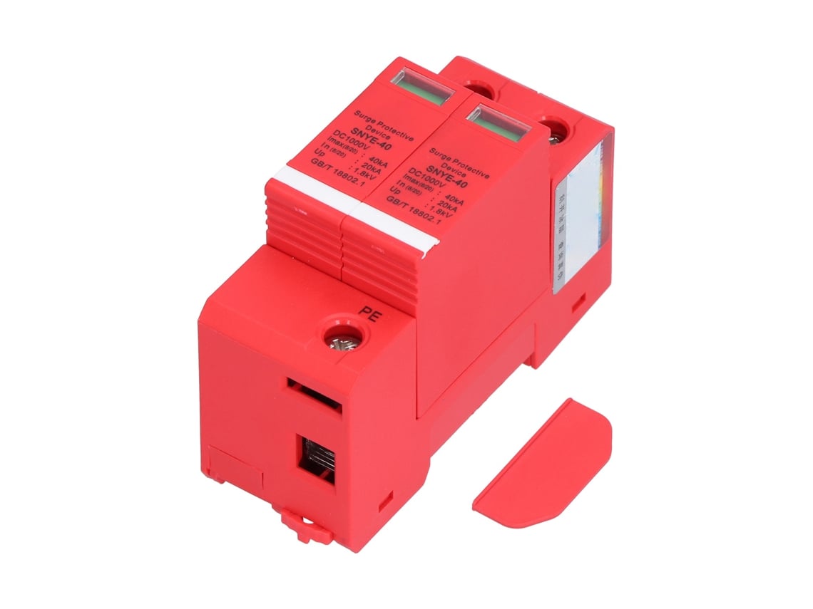 Protector De Pico De Corriente Cc Fotovoltaico 2p Conectado À Rede Tensão Baixa Dc1000v